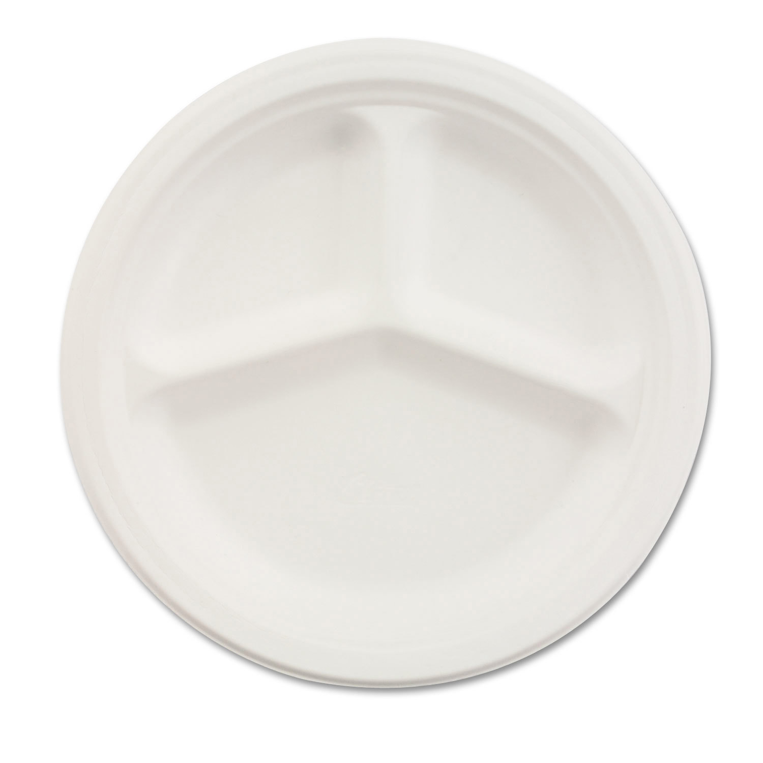 Plate: White, 500 Per Carton